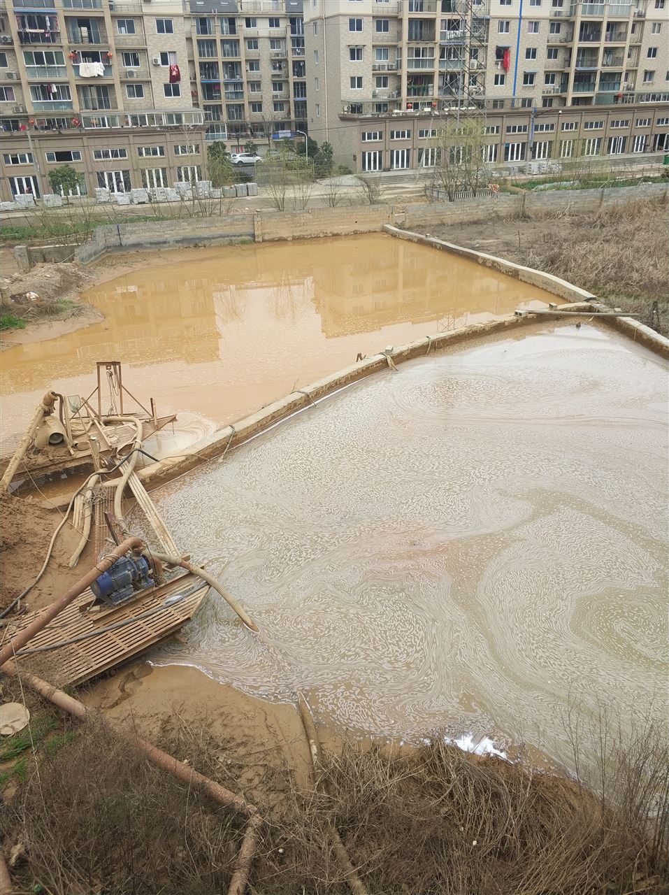 桐城沉淀池淤泥清理-厂区废水池淤泥清淤